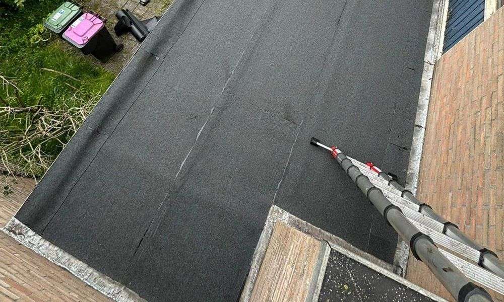 Plat dak geplaatst door dakdekker in Voorschoten Plat dak geplaatst door dakdekker in Voorschoten
